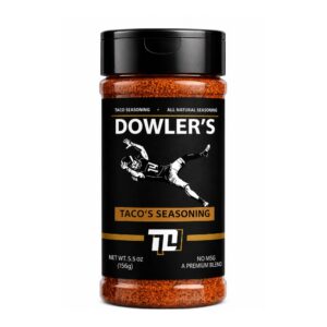 Dowler's taco seasoning jar